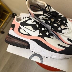 Nike Air Max 270 React Pink Black Sneakers